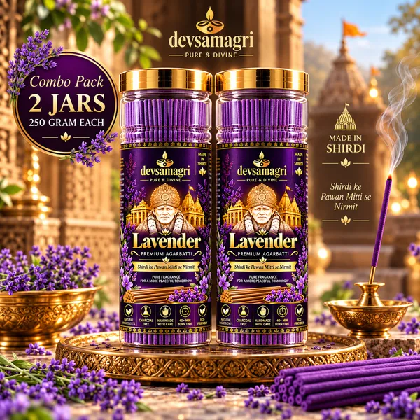 Devsamagri_Premium_Lavender_Agarbatti_Combo_Pack_Of_2_Jars_|_500G