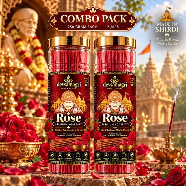 Devsamagri_Premium_Rose_Agarbatti_Combo_Pack_Of_2_Jars_|_500G