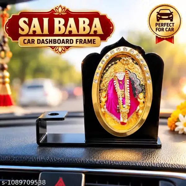 Sai_Baba_Car_Dashboard_Idol_Photo_Frame_With_Pen_Holder