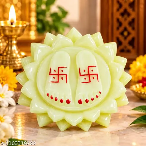 Shri_Charan_Paduka_Lotus_For_Pooja_&_Home_Mandir_|_Glow_In_The_Dark_Charan_Paduka_Religious_Decor