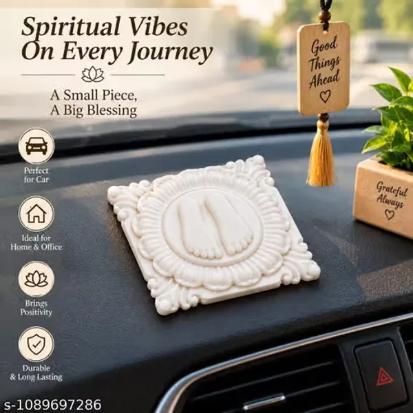 Sai_Baba_Charan_Paduka_Charan_Chinh_Idol_For_Home_Temple,_Puja_Room_&_Office_Decor_Of_White_Decorative_Footprint