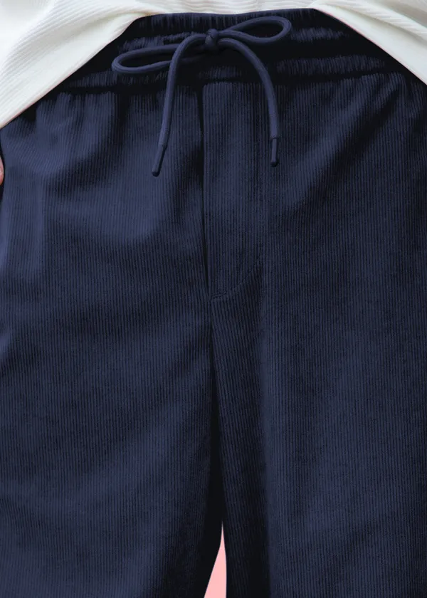 Navy_Corduroy_Relaxed_Fit_Jogger_Pants_For_Men