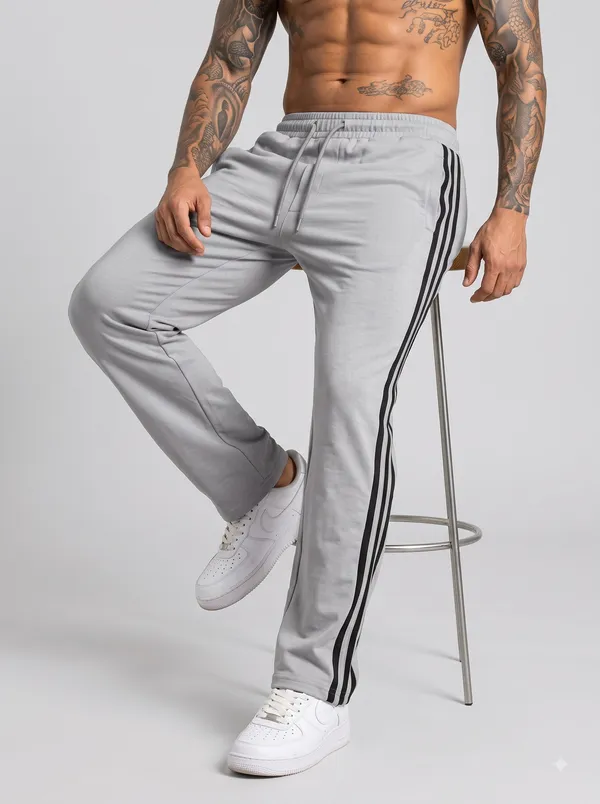 Grey_4_Way_Twill_Striped_Track_Pants_For_Men