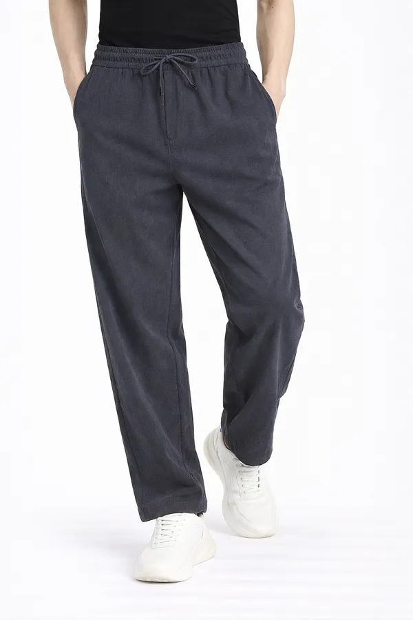 Dark_Grey_Corduroy_Relaxed_Fit_Joggers_For_Men