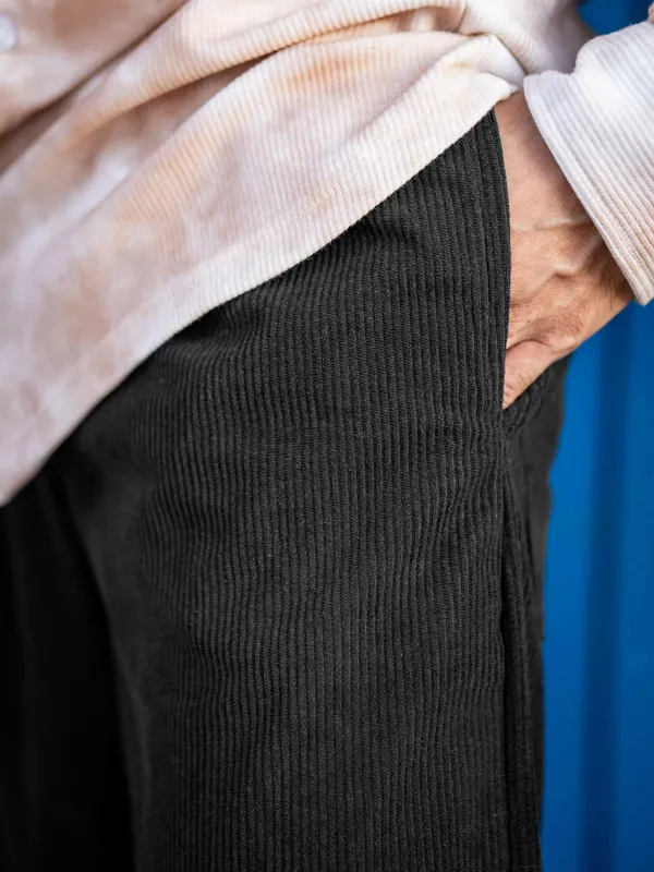 Black_Corduroy_Relaxed_Fit_Trousers_For_Men
