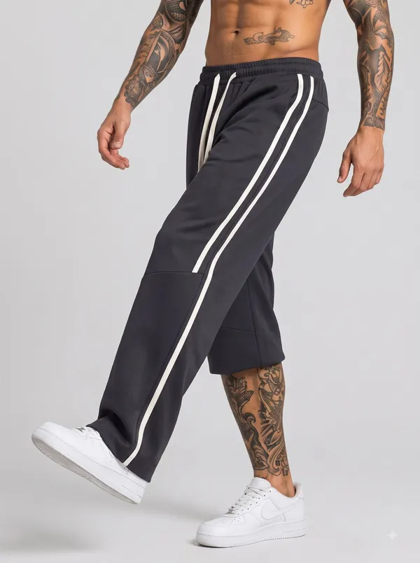 Dark_Grey_4_Way_Twill_Relaxed_Fit_Track_Pants_For_Men