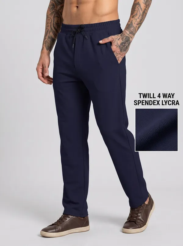 Navy_Corduroy_Tapered_Joggers_For_Men