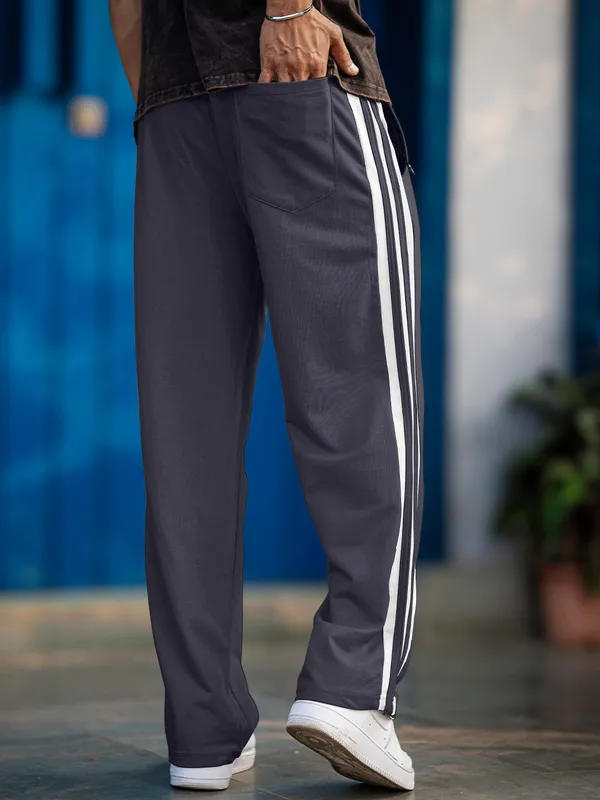Dark_Grey_4_Way_Twill_Relaxed_Fit_Track_Pants_For_Men