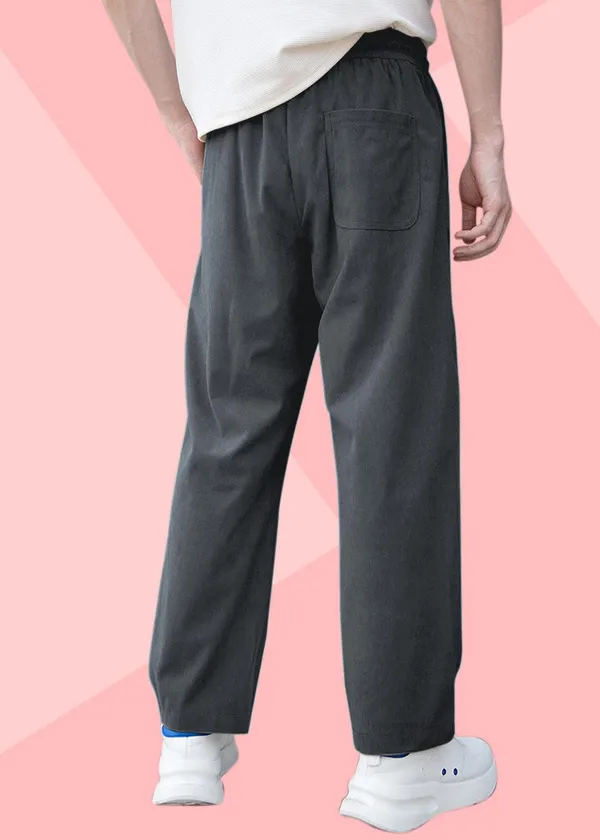 Dark_Grey_Corduroy_Relaxed_Fit_Joggers_For_Men