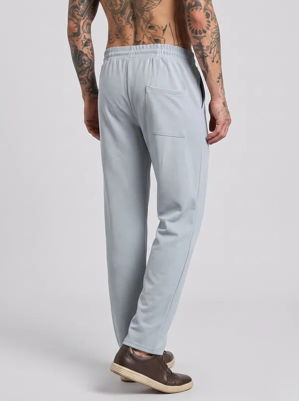 Light_Grey_4_Way_Twill_Regular_Fit_Jogger_Pants_For_Men