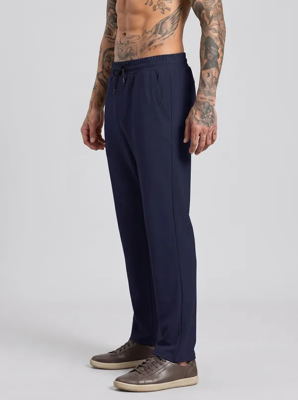 Navy_Corduroy_Tapered_Joggers_For_Men