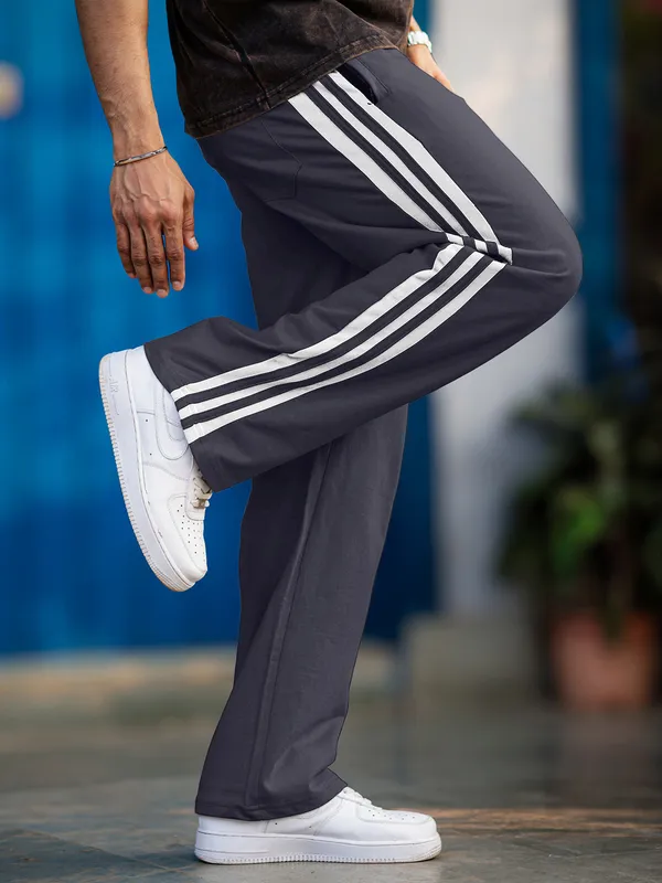 Dark_Grey_4_Way_Twill_Relaxed_Fit_Track_Pants_For_Men