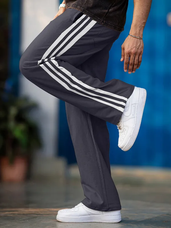 Dark_Grey_4_Way_Twill_Relaxed_Fit_Track_Pants_For_Men