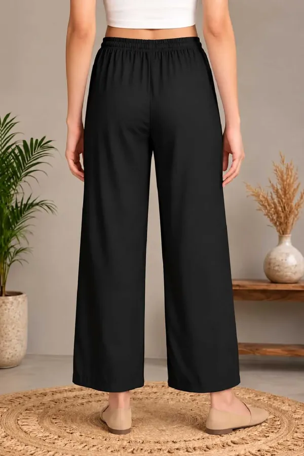 Black_Cotton_Wide_Leg_Pants_For_Women