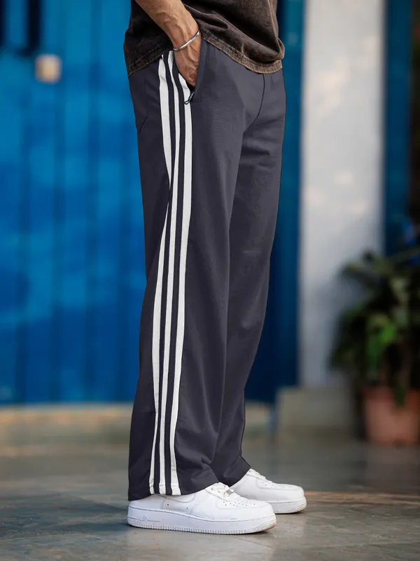 Dark_Grey_4_Way_Twill_Relaxed_Fit_Track_Pants_For_Men