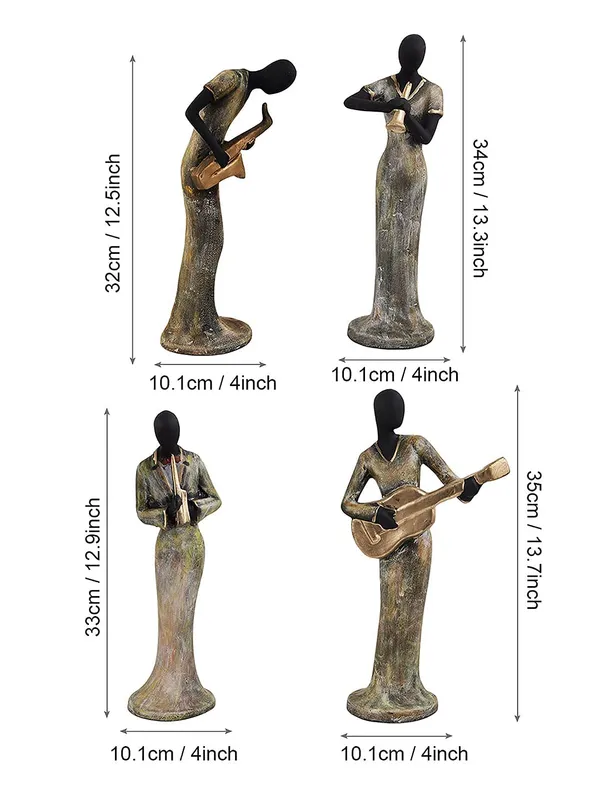 Resin_Musician_Figurine_Set