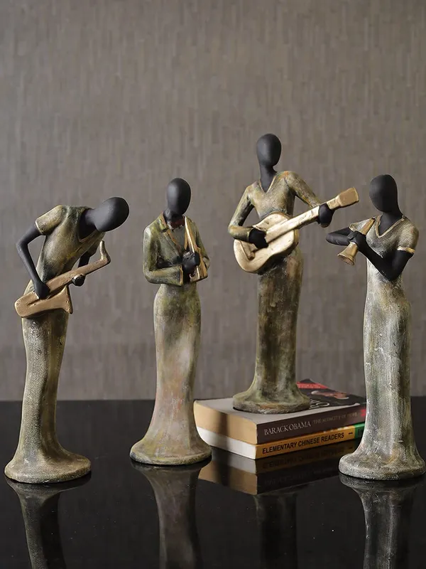 Resin_Musician_Figurine_Set