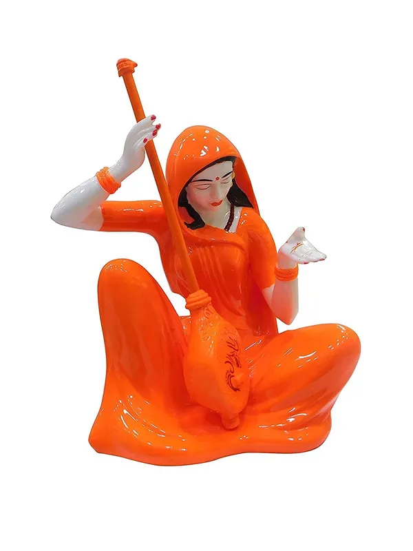 Meerabai_Playing_Musical_Instrument_Polyresin_Statue