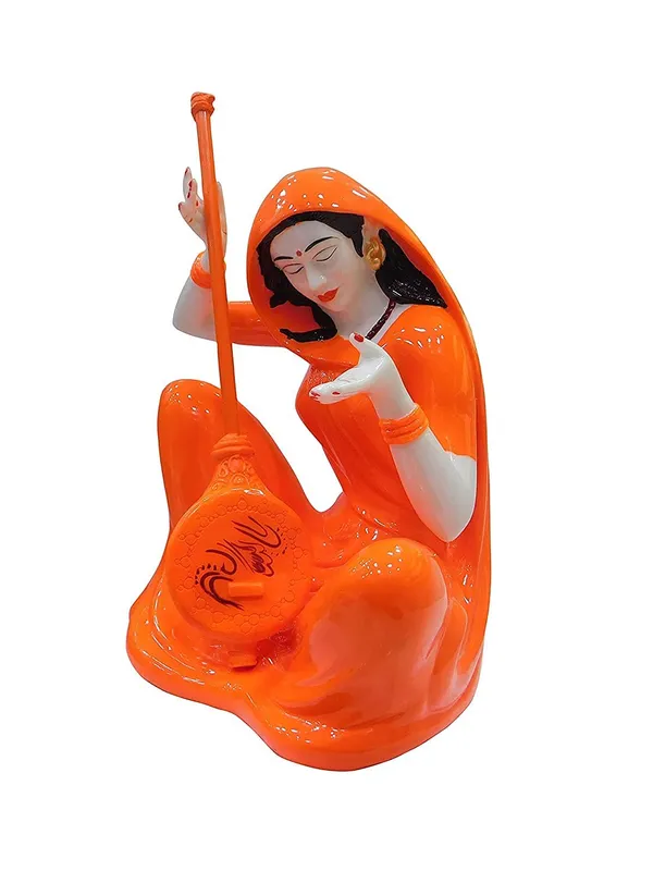 Meerabai_Playing_Musical_Instrument_Polyresin_Statue