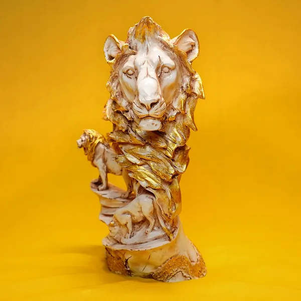 Lion_Family_Resin_Figurine