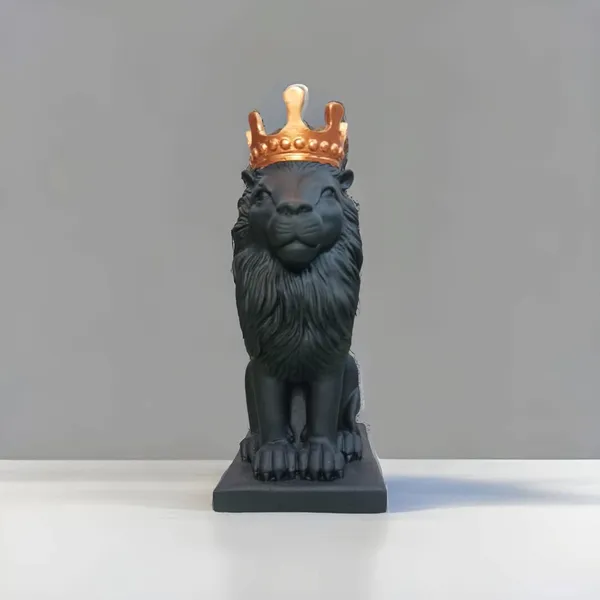 Lion_Resin_Showpiece