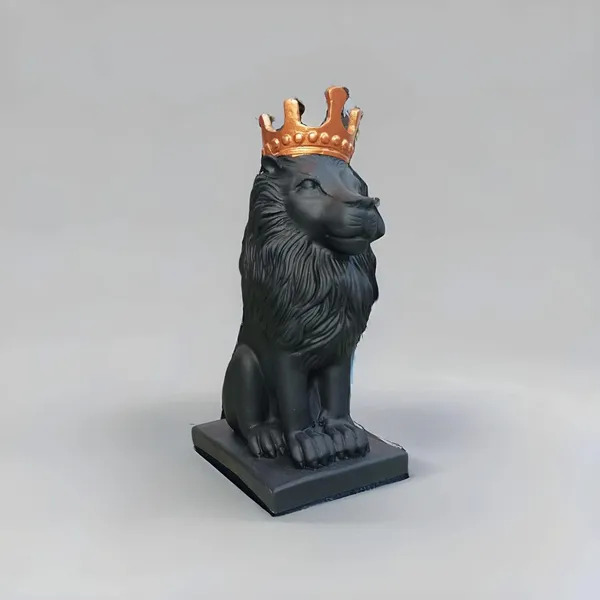 Lion_Resin_Showpiece