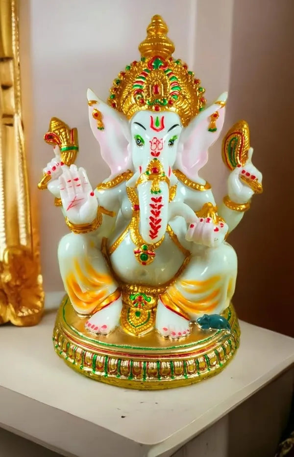 Ganesha_Marble_Dust_Statue