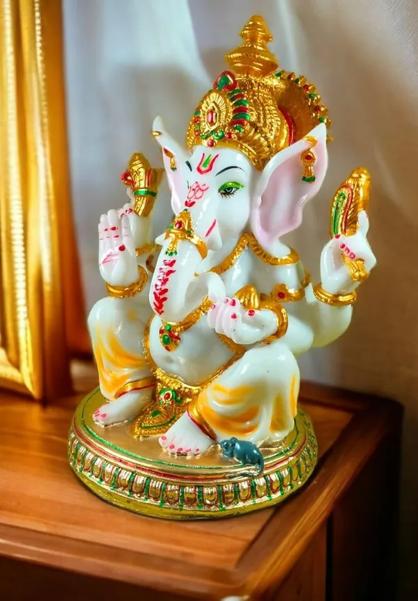 Ganesha_Marble_Dust_Statue