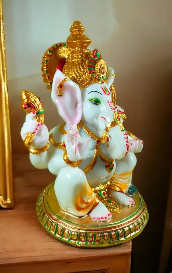 Ganesha_Marble_Dust_Statue