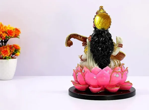Saraswati_Resin_Statue
