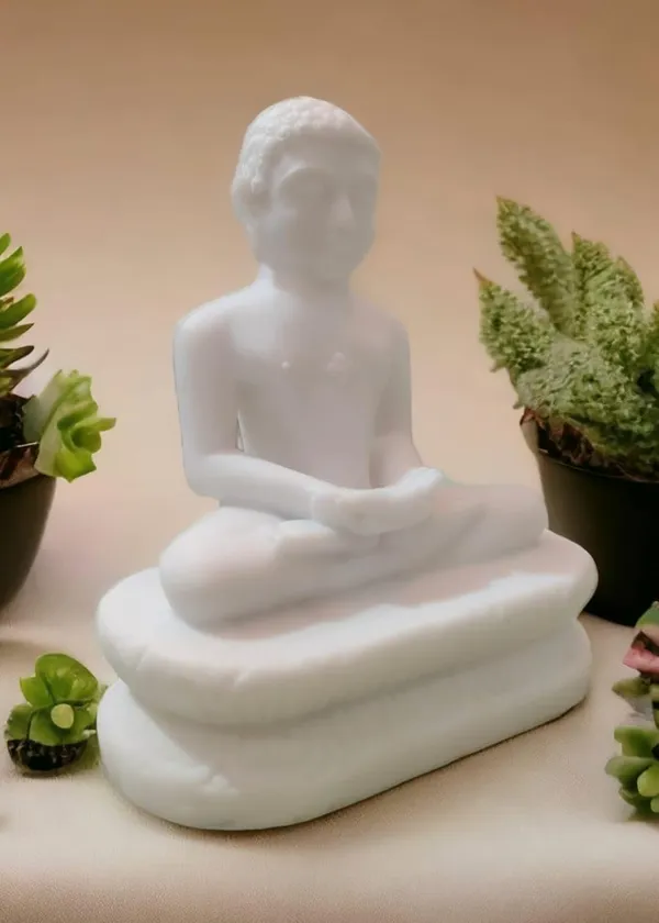 Mahavir_Jain_Marble_Statue