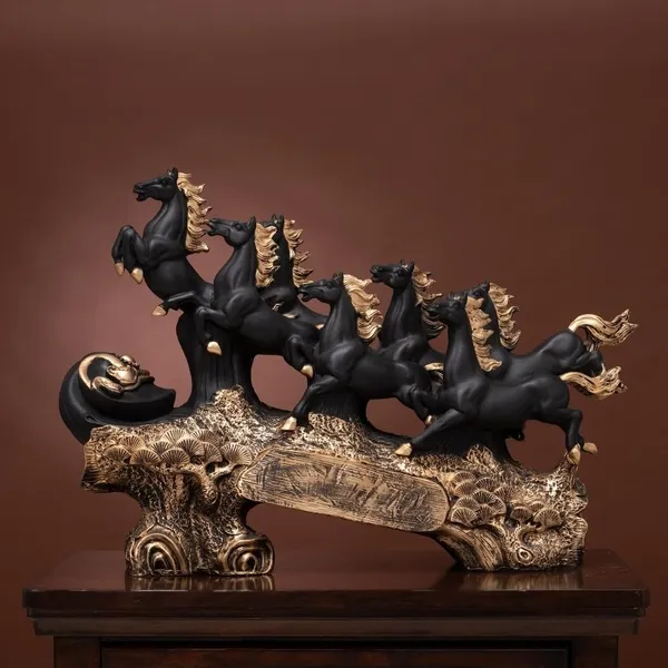Resin_Running_Horses_Statue