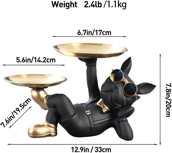 Bulldog_Serving_Tray_Figurine