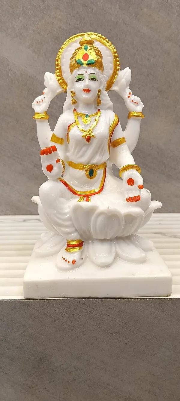 Marble_Laxmi_Idol
