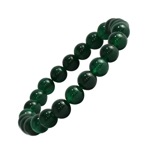 Green_Agate_Stone_Beaded_Bracelet