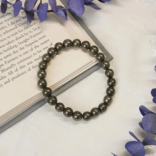 Pyrite_Beaded_Stretch_Bracelet