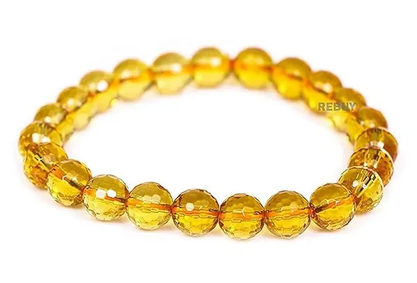 Citrine_Crystal_Beaded_Stretch_Bracelet