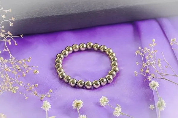 Pyrite_Beaded_Stretch_Bracelet