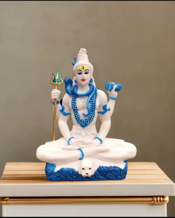 Lord_Shiva_Statue_With_Trishul_And_Nandi