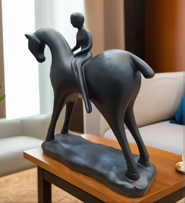 Horse_And_Rider_Sculpture