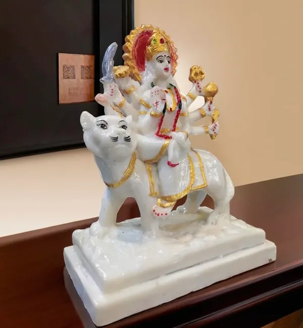 Marble_Durga_Statue