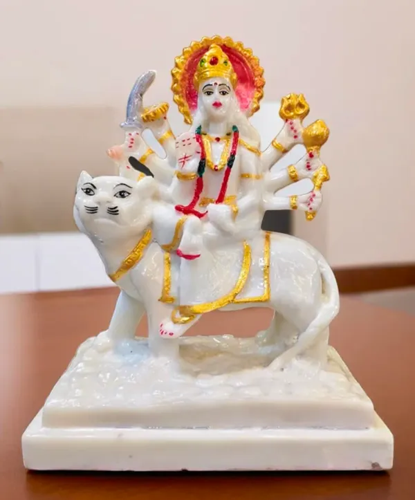 Marble_Durga_Statue