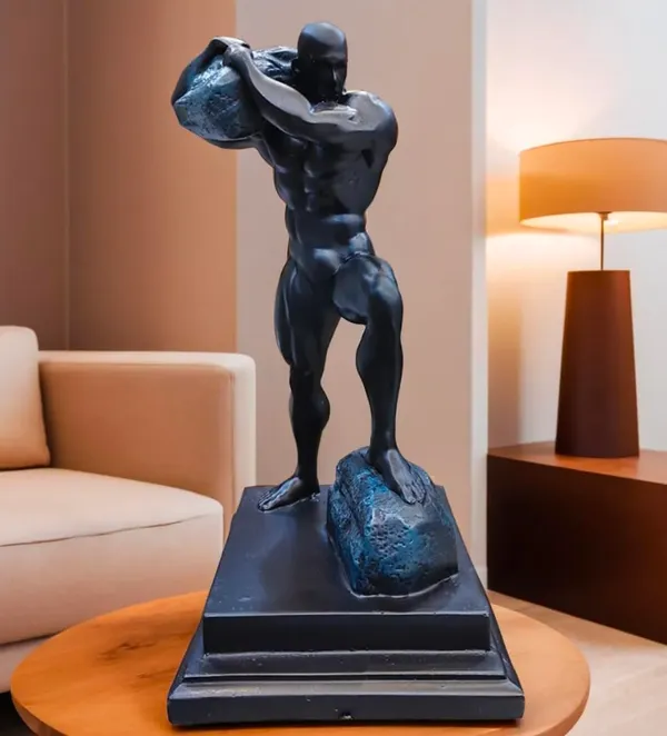 Resin_Man_Sculpture_End_Of_Text