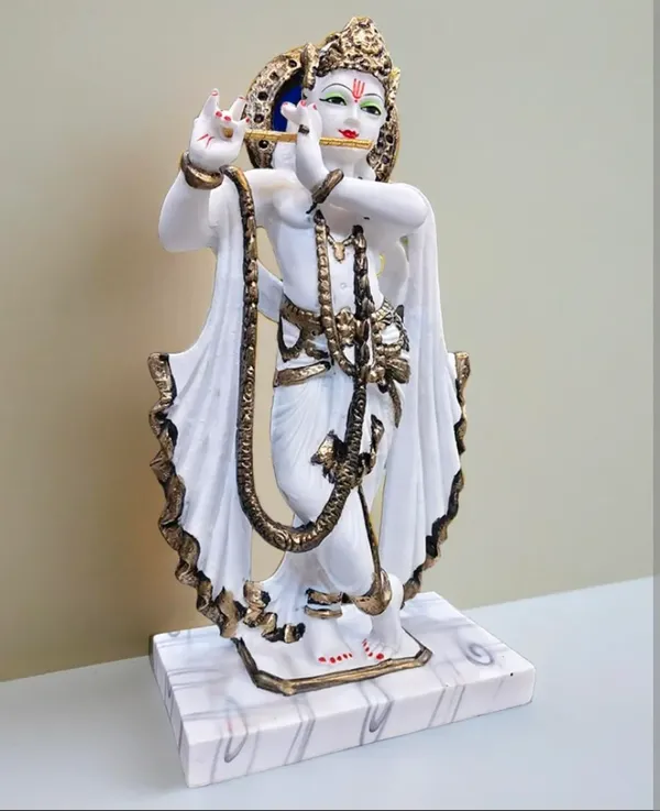 Krishna_Marble_Statue_With_Flute