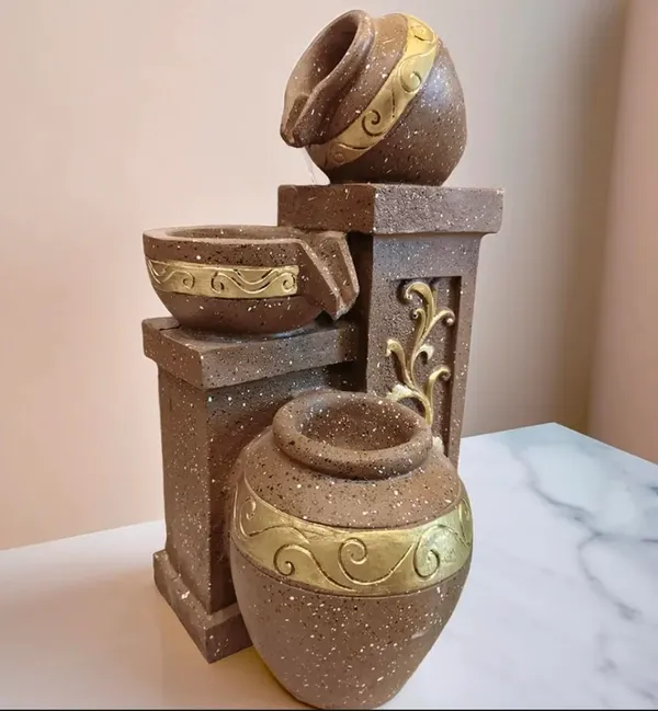 Matki_Fountain_With_Tiered_Stand