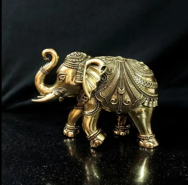 Brass_Elephant_Figurine