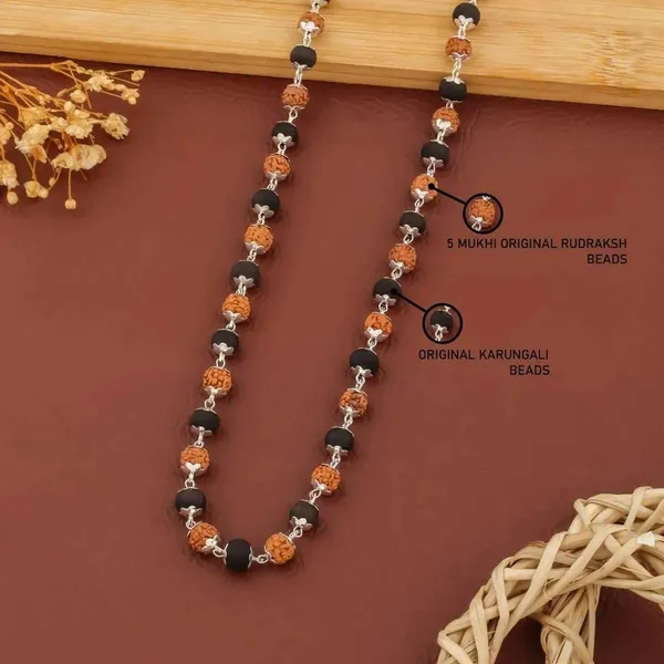 Rudraksha_Karungali_Mala