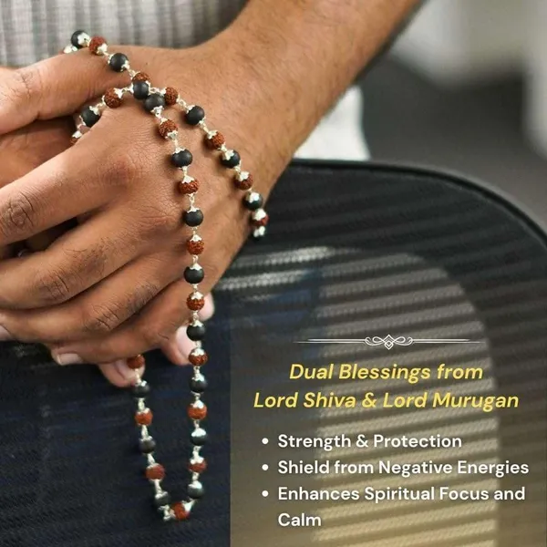 Rudraksha_Karungali_Mala