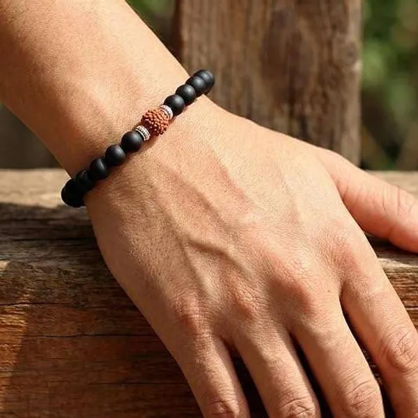 Karungali_Rudraksha_Bracelet