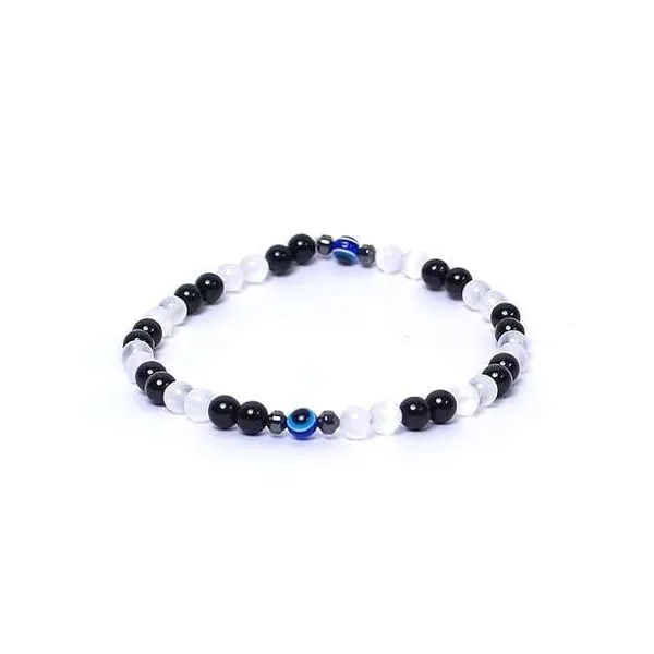 Onyx_And_Agate_Beaded_Bracelet
